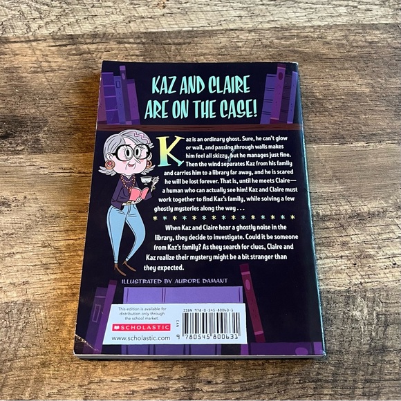 The Haunted Library #1 Paperback Young Chapter Book - Picture 2 of 4